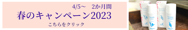 2023年春のキャンペーン